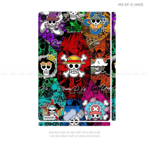Dán Skin Máy Tính Bảng Lenovo Pad Series Hình One Piece | D_HH05