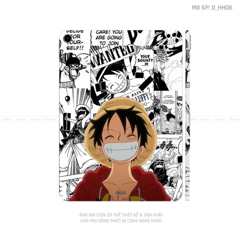 Dán Skin IPad Mini Series Hình Hoạt Hình One Piece | D_HH06