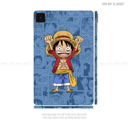 Dán Skin Máy Tính Bảng Xiaomi Mipad Hoạt Hình One Piece | D_HH07