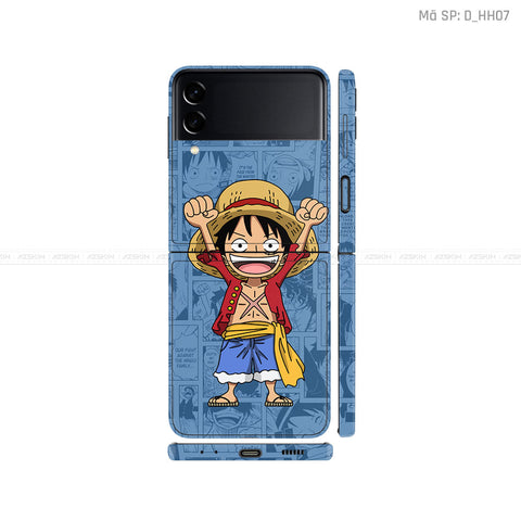 Dán Skin Galaxy Zflip4 Hình One Piece | D_HH07