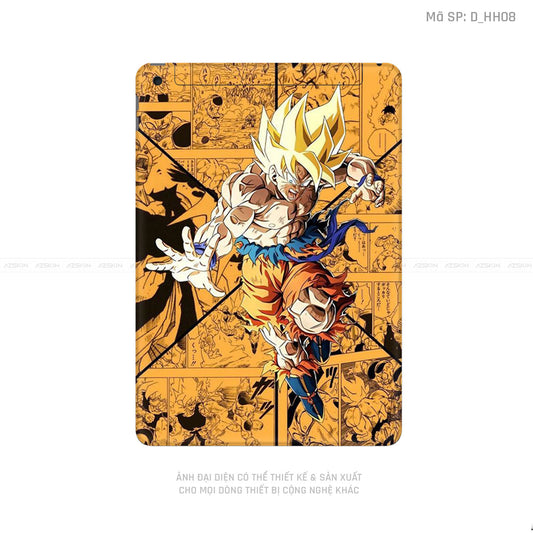 Dán Skin IPad Gen Hình Songoku | D_HH08