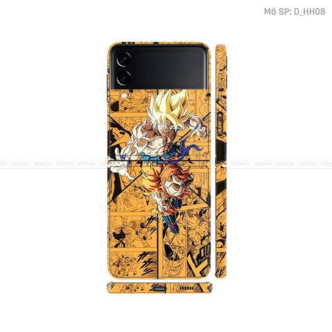 Dán Skin Galaxy Zflip4 Hình Songoku | D_HH08