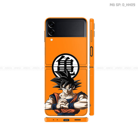 Dán Skin Galaxy Zflip4 Hình Songoku | D_HH09