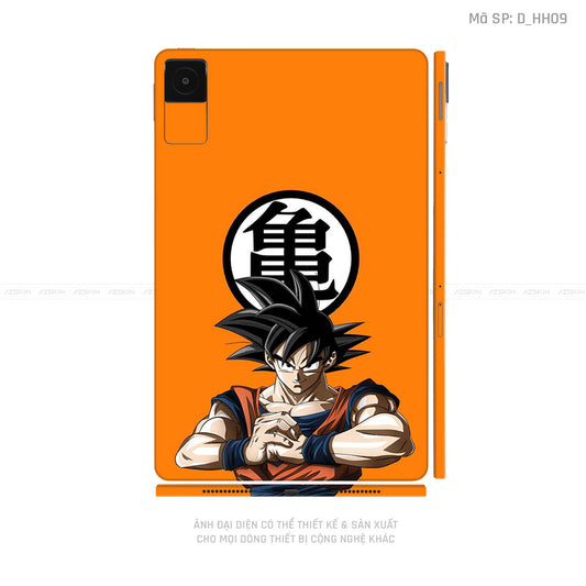 Dán Skin Máy Tính Bảng Xiaomi Mipad Hoạt Hình Songoku | D_HH09