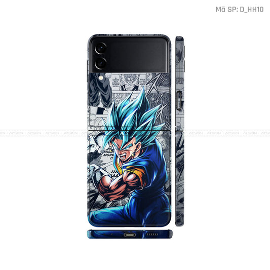 Dán Skin Galaxy Zflip3 Hình Songoku | D_HH10