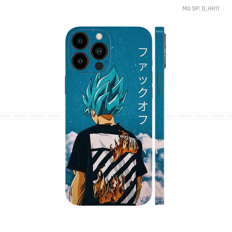 Dán Skin IPhone 13 Series Hình Songoku | D_HH11