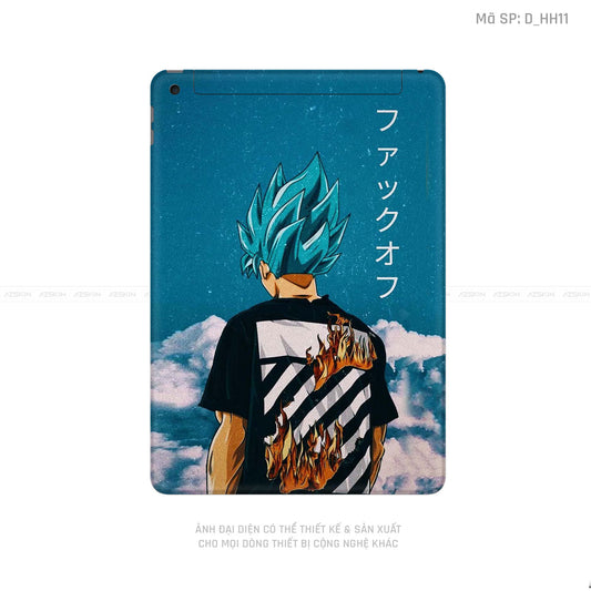 Dán Skin IPad Gen Hình Songoku | D_HH11