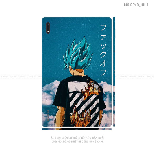 Dán Skin Galaxy Tab S8 Series Hình Dragonball | D_HH11