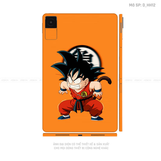 Dán Skin Máy Tính Bảng Xiaomi Mipad Hoạt Hình Songoku | D_HH12