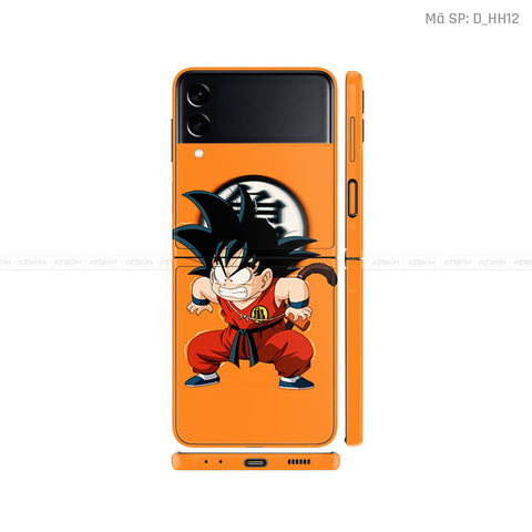 Dán Skin Galaxy Zflip4 Hình Songoku | D_HH12