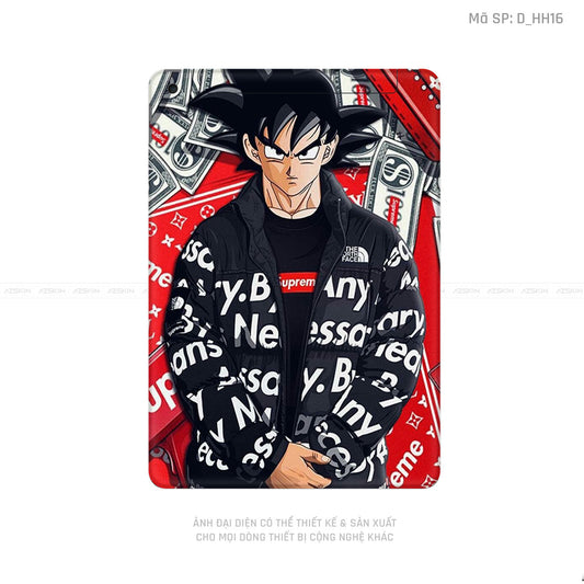 Dán Skin IPad Gen Hình Songoku | D_HH16