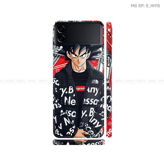 Dán Skin Galaxy Zflip3 Hình Songoku | D_HH16