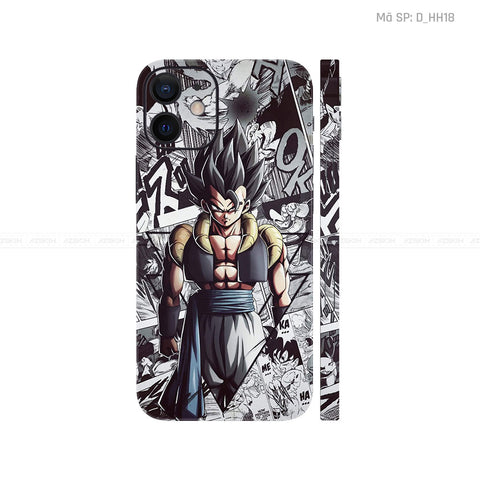 Dán Skin IPhone 12 Series Hình Songoku | D_HH18