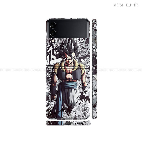 Dán Skin Galaxy Zflip4 Hình Songoku | D_HH18