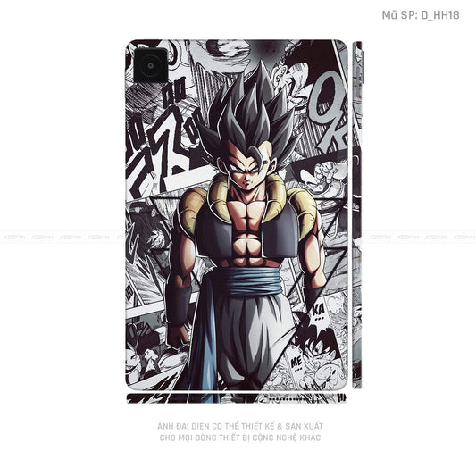 Dán Skin Máy Tính Bảng Xiaomi Mipad Hoạt Hình Songoku | D_HH18