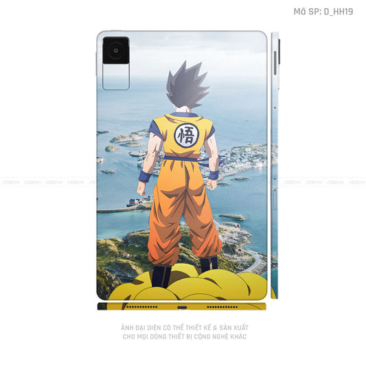 Dán Skin Máy Tính Bảng Xiaomi Mipad Hoạt Hình Songoku | D_HH19