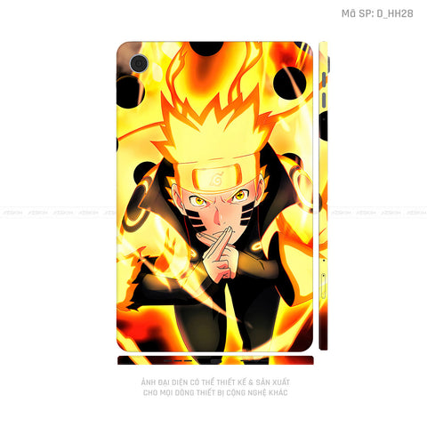 Dán Skin Máy Tính Bảng Oppo Pad Series Hình Naruto | D_HH28