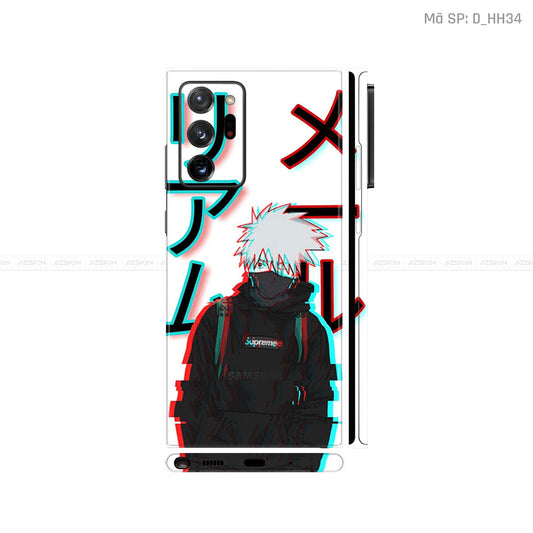 Dán Skin Galaxy Note 20 Series Hình Hoạt Hình Naruto | D_HH34