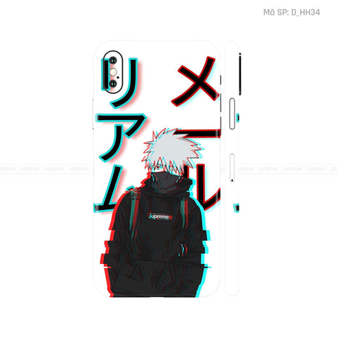 Dán Skin IPhone X Series Hình Hoạt Hình | D_HH34