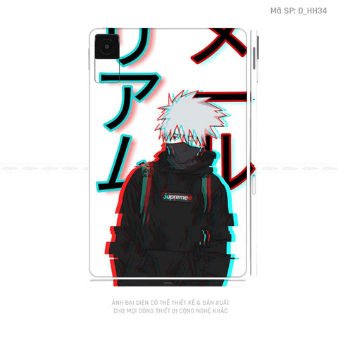 Dán Skin Máy Tính Bảng Xiaomi Mipad Hoạt Hình Naruto | D_HH34