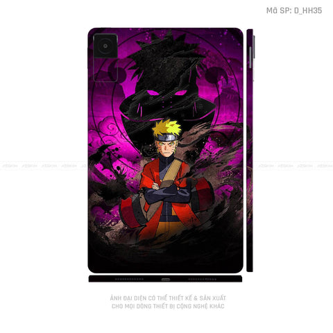 Dán Skin Máy Tính Bảng Xiaomi Mipad Hoạt Hình Naruto | D_HH35