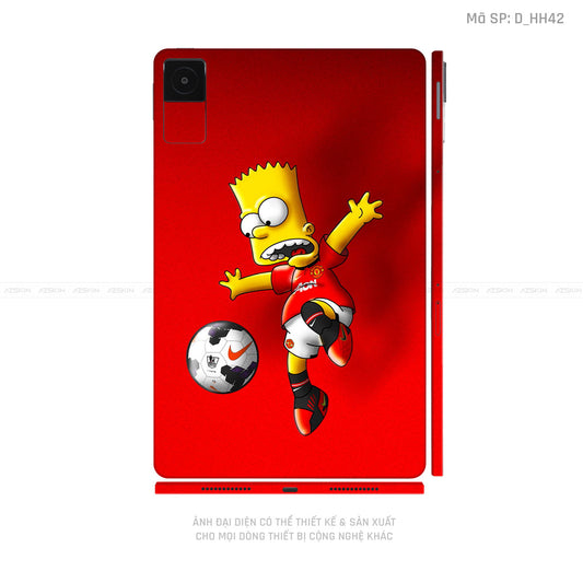 Dán Skin Máy Tính Bảng Xiaomi Mipad Hoạt Hình Simpon | D_HH42