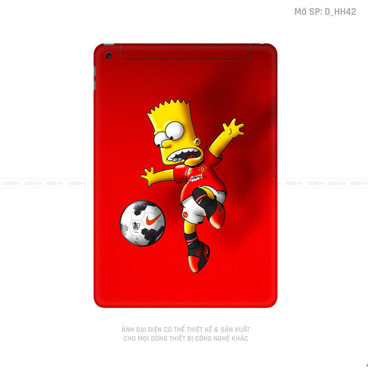Dán Skin IPad Gen Hình Simpon | D_HH42
