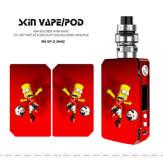 Dán Skin Vape Hình Hoạt Hình | D_HH42