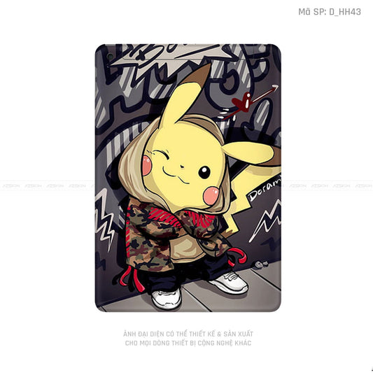 Dán Skin IPad Gen Hình Pikachu | D_HH43