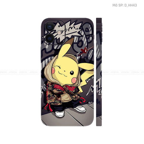 Dán Skin IPhone 12 Series Hình Pikachu | D_HH43