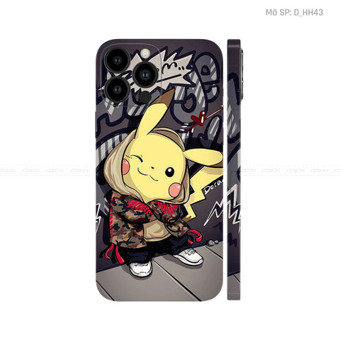 Dán Skin IPhone 12 Series Hình Pikachu | D_HH43