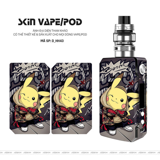 Dán Skin Vape Hình Hoạt Hình | D_HH43