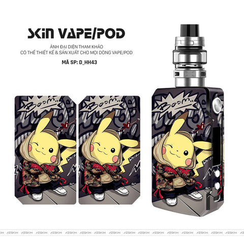 Dán Skin Vape Hình Hoạt Hình | D_HH43