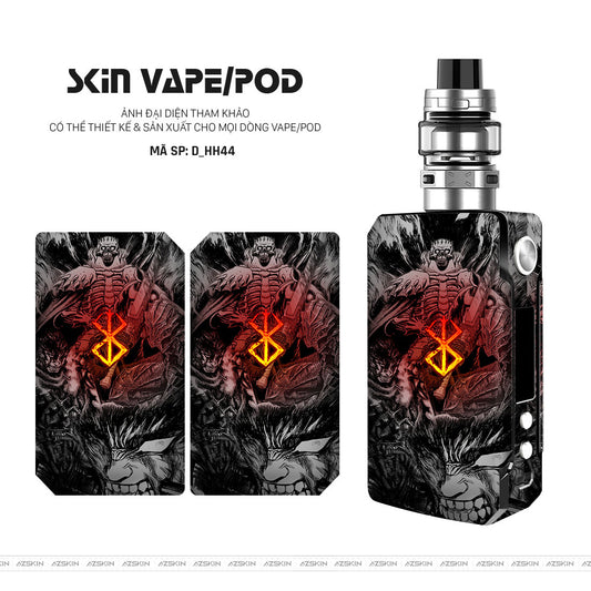 Dán Skin Vape Hình Hoạt Hình | D_HH44