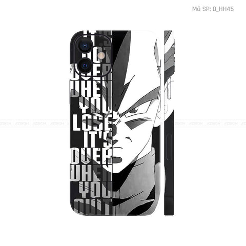 Dán Skin IPhone 12 Series Hình Songoku | D_HH45