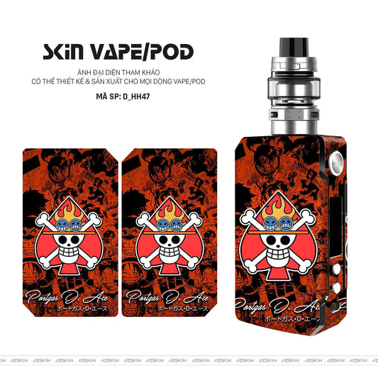 Dán Skin Vape Hình Hoạt Hình | D_HH47
