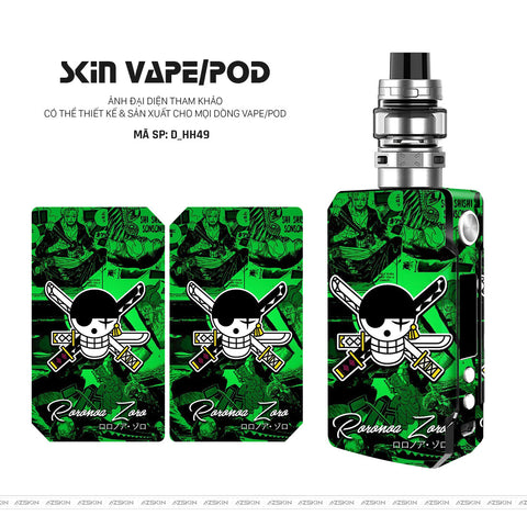 Dán Skin Vape Hình Hoạt Hình | D_HH49