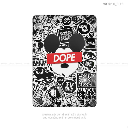 Dán Skin IPad Gen Hình Hoạt Hình | D_HH51