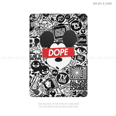 Dán Skin IPad Gen Hình Hoạt Hình | D_HH51