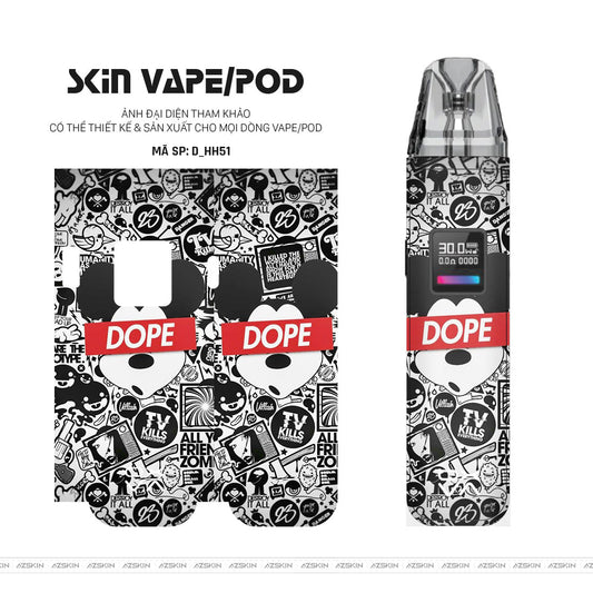 Dán Skin Pod Hình Hoạt Hình | D_HH51