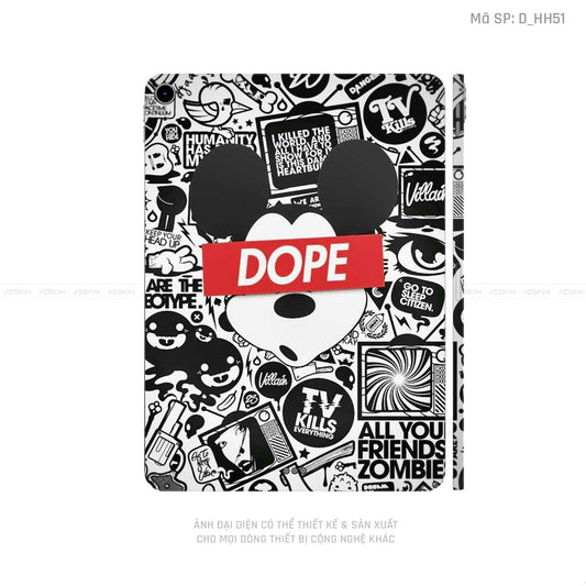 Dán Skin IPad Mini Series Hình Hoạt Hình | D_HH51