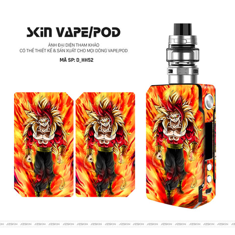 Dán Skin Vape Hình Hoạt Hình | D_HH52