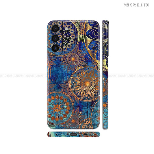 Dán Skin Galaxy S22 Series Hình Họa Tiết Hoa Văn | D_HT01