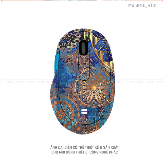 Skin Dán Chuột Microsoft Hình Họa Tiết | D_HT01