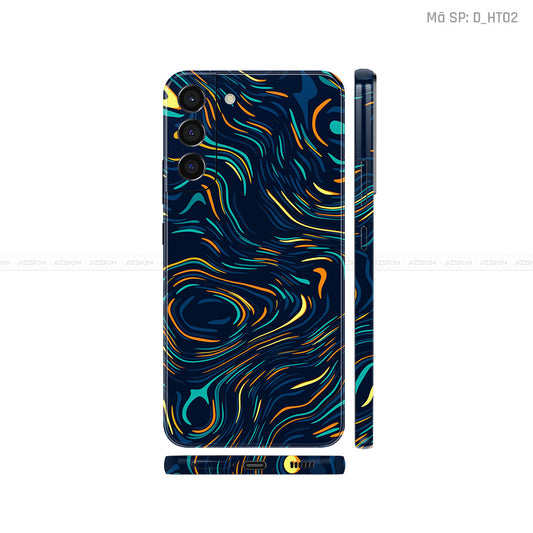 Dán Skin Galaxy S22 Series Hình Họa Tiết Hoa Văn | D_HT02