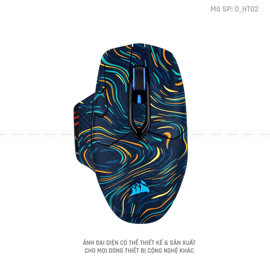 Skin Dán Chuột Corsair Hình Họa Tiết | D_HT02