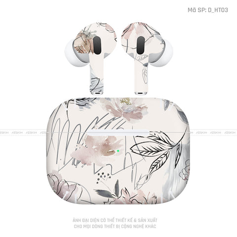 Dán Skin Airpod Pro/ Pro 2 Hình Họa Tiết | D_HT03