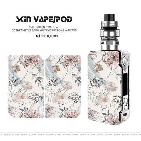 Dán Skin Vape Hình Họa Tiết | D_HT03