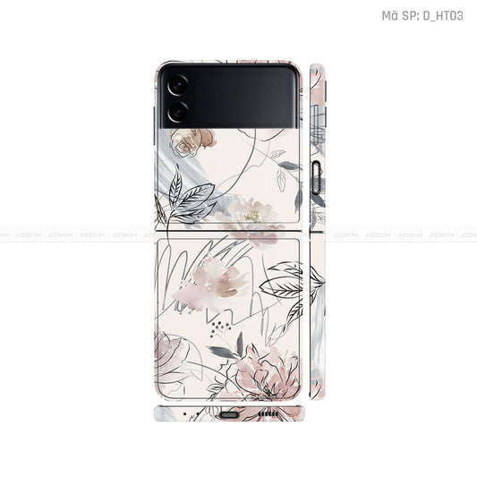 Dán Skin Galaxy Zflip3 Hình Họa Tiết | D_HT03