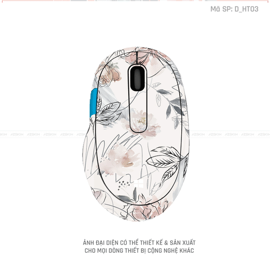 Skin Dán Chuột Microsoft Hình Họa Tiết | D_HT03